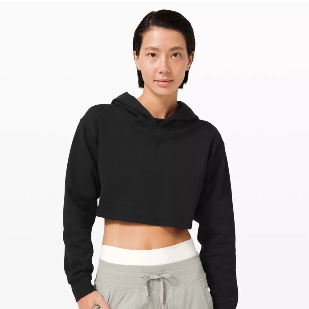 Lululemon All Yours Cropped Hoodie